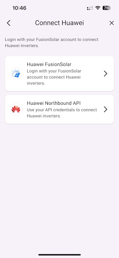 Huawei Auswahl